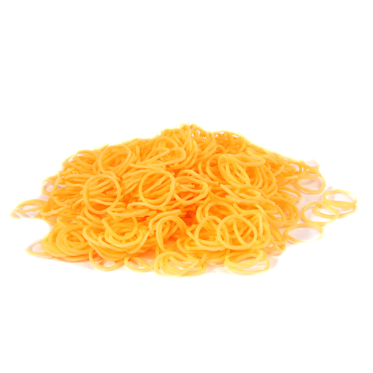 Резиночки ароматизированные Оранжевые "Лимон" Loom Bands (600+)