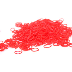 Резиночки для плетения браслетов Красные Loom Bands (600+)