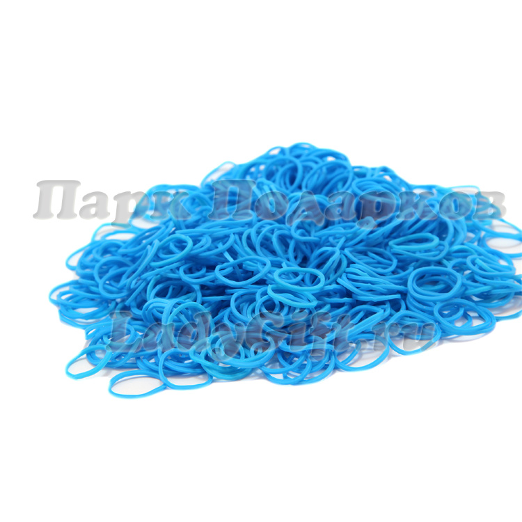 Резиночки для плетения браслетов Голубые Loom Bands (600+)